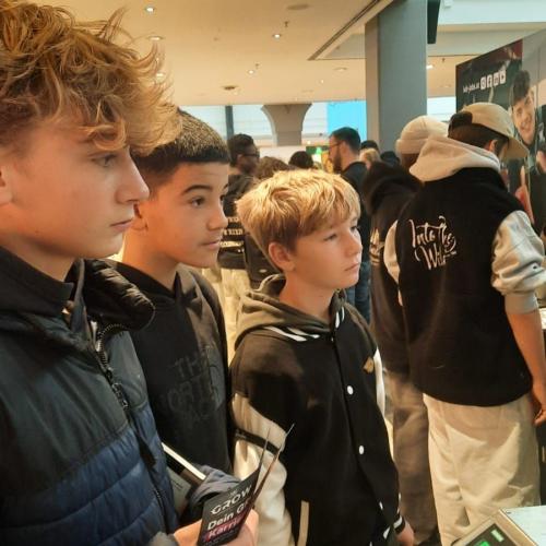 Schüler*innen beim Grow Jobfestival