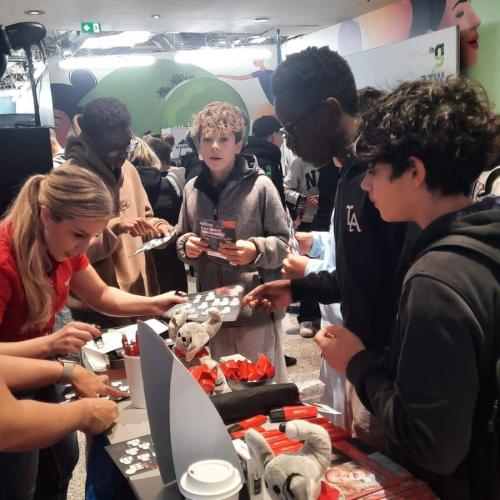 Schüler*innen beim Grow Jobfestival