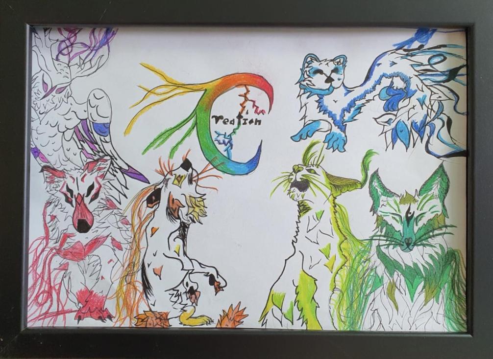 bunte Tiere, Tanja, 4kr